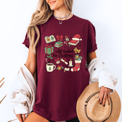 📚✨ Bookish Christmas ✨📚 100% Organic Cotton T-Shirt 📚✨