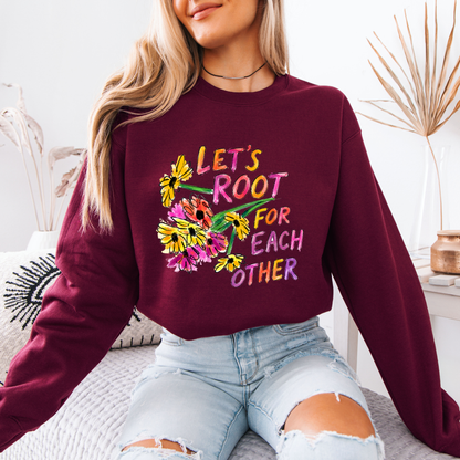 🌻💖 Floral Kindness Sweatshirt 🌸✨