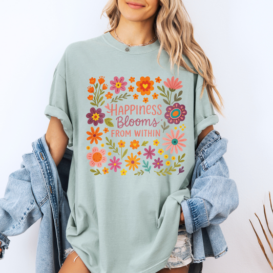 Happiness Bloom T-Shirt✨