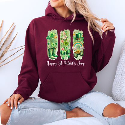 Emerald Dreams St. Patrick’s Day Hoodie 🍀🌈✨
