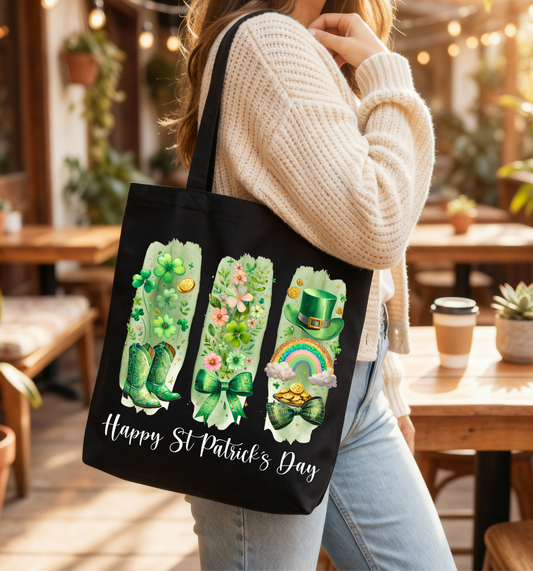 Lucky Charm St. Patrick’s Day Tote Bag 🍀🌈✨