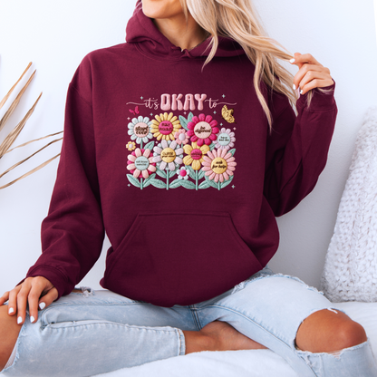 Luxurious Thick Bloom & Heal Hoodie 🌷