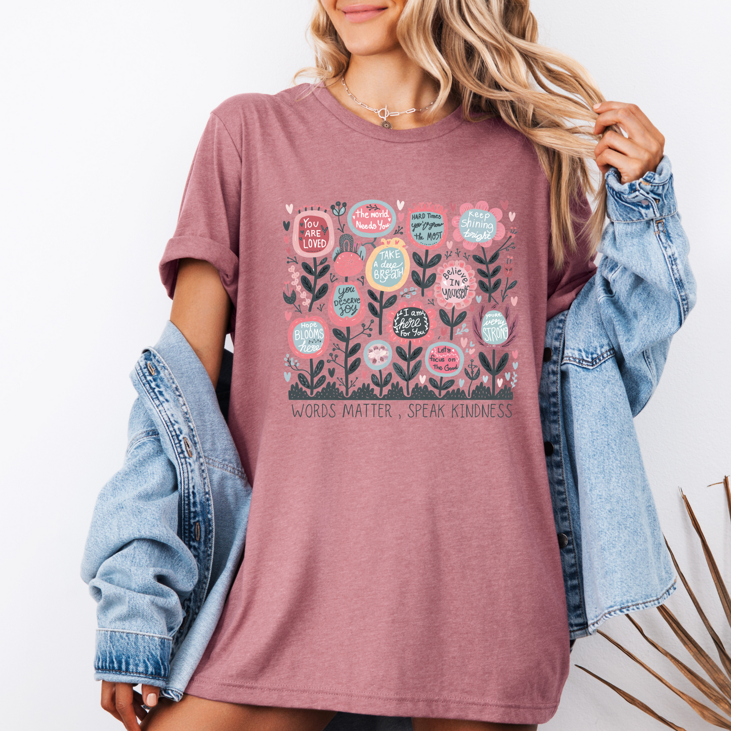 Words Matter T-shirt 100% Organic Cotton