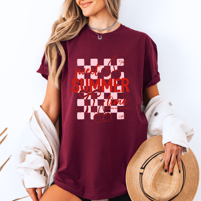 🍒🎀 Sweet Summer Cherry T-Shirt ☀️✨
