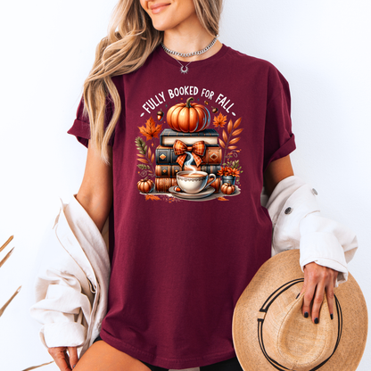 🍂📚 Fully Booked for Fall T-Shirt 🎃☕
