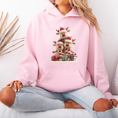 🦌✨ Cozy Reindeer Stack ✨🦌 Luxuriously Thick Hoodie