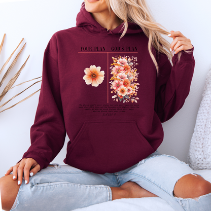 🙏 God’s Plan Floral Luxuriously Thick Hoodie ✨