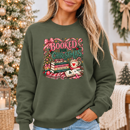 Booked for a Cosy Christmas 🎀📚🎄  Cosy Christmas Sweatshirt
