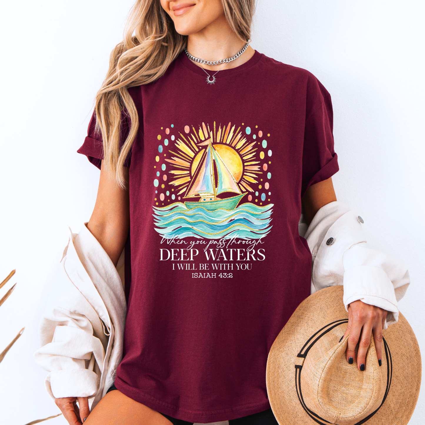 🌊 Deep Waters Faith T-Shirt ✨🙏