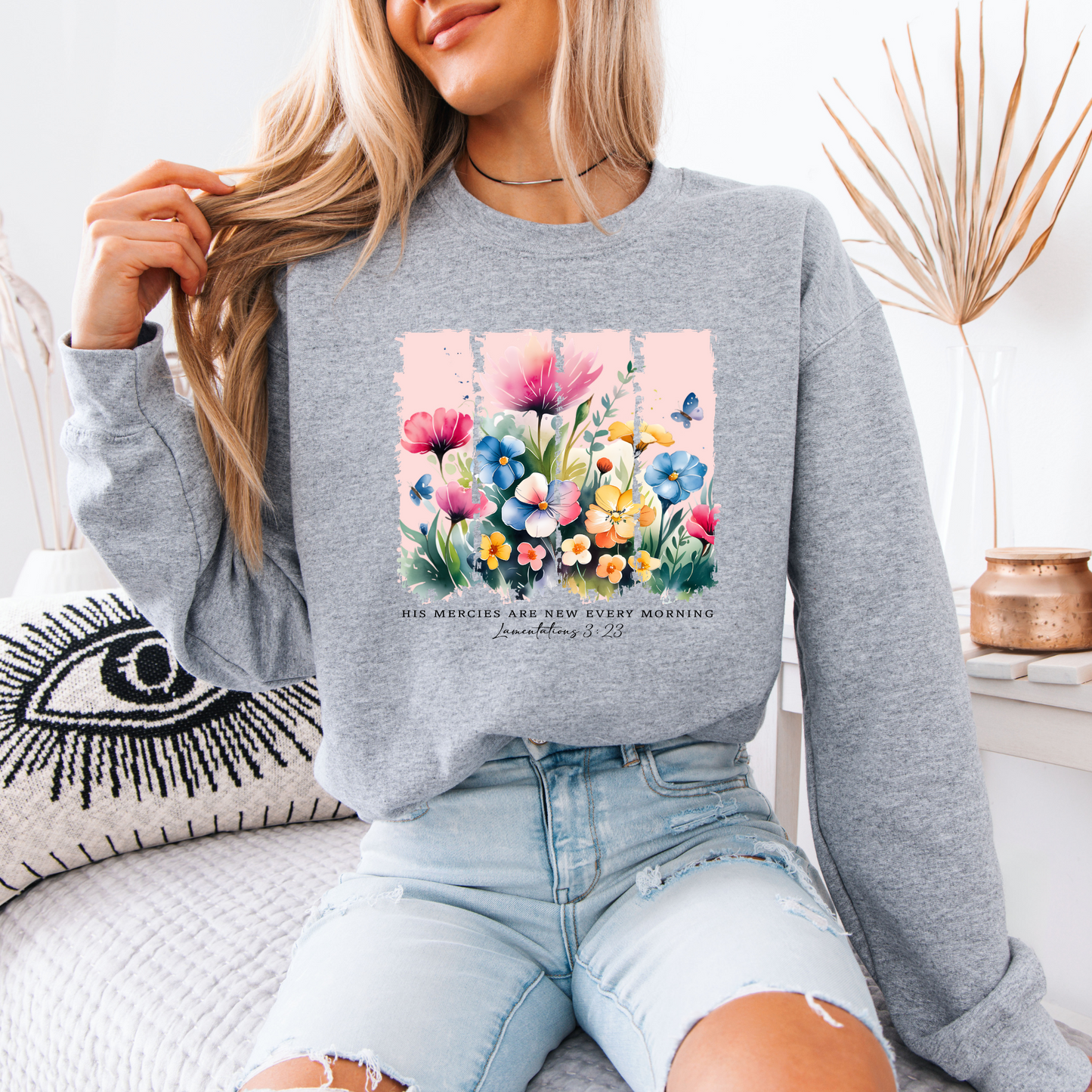 Floral Breeze Sweatshirt 📚✨