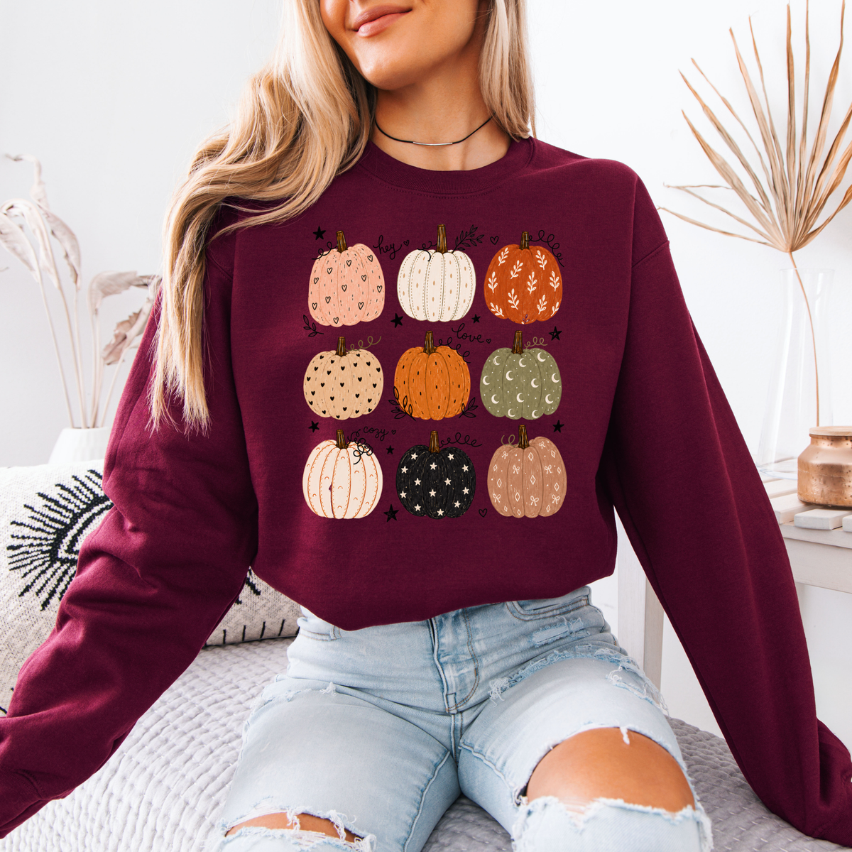 🎃🍂 Pumpkin Patch Cuties Soft Sweatshirt 🧡✨