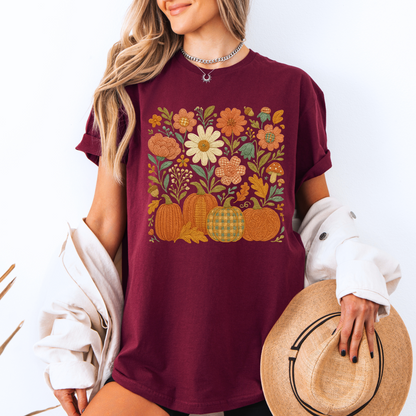 Harvest Stitch Garden - 100% Organic cotton T-shirt