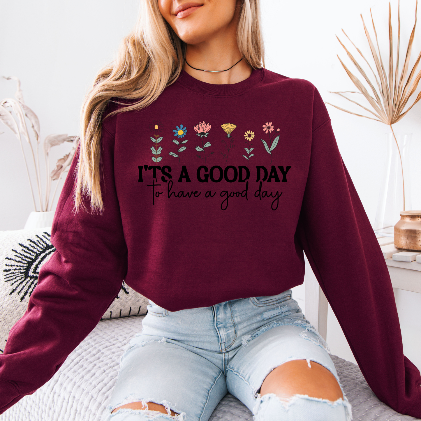 Good Day Wildflowers 🌼 Sweatshirt