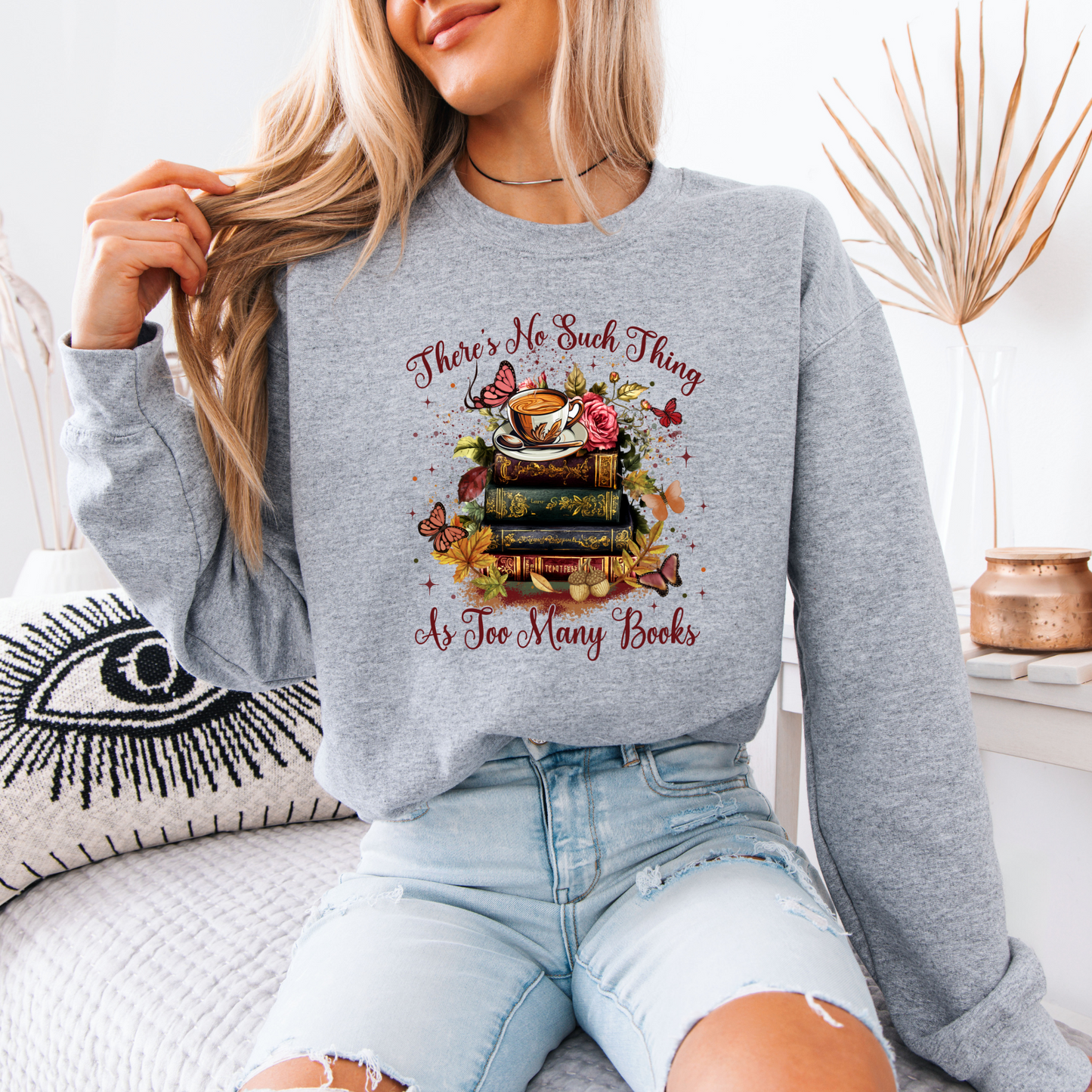 Books Are My Love Language Sweatshirt 📚✨