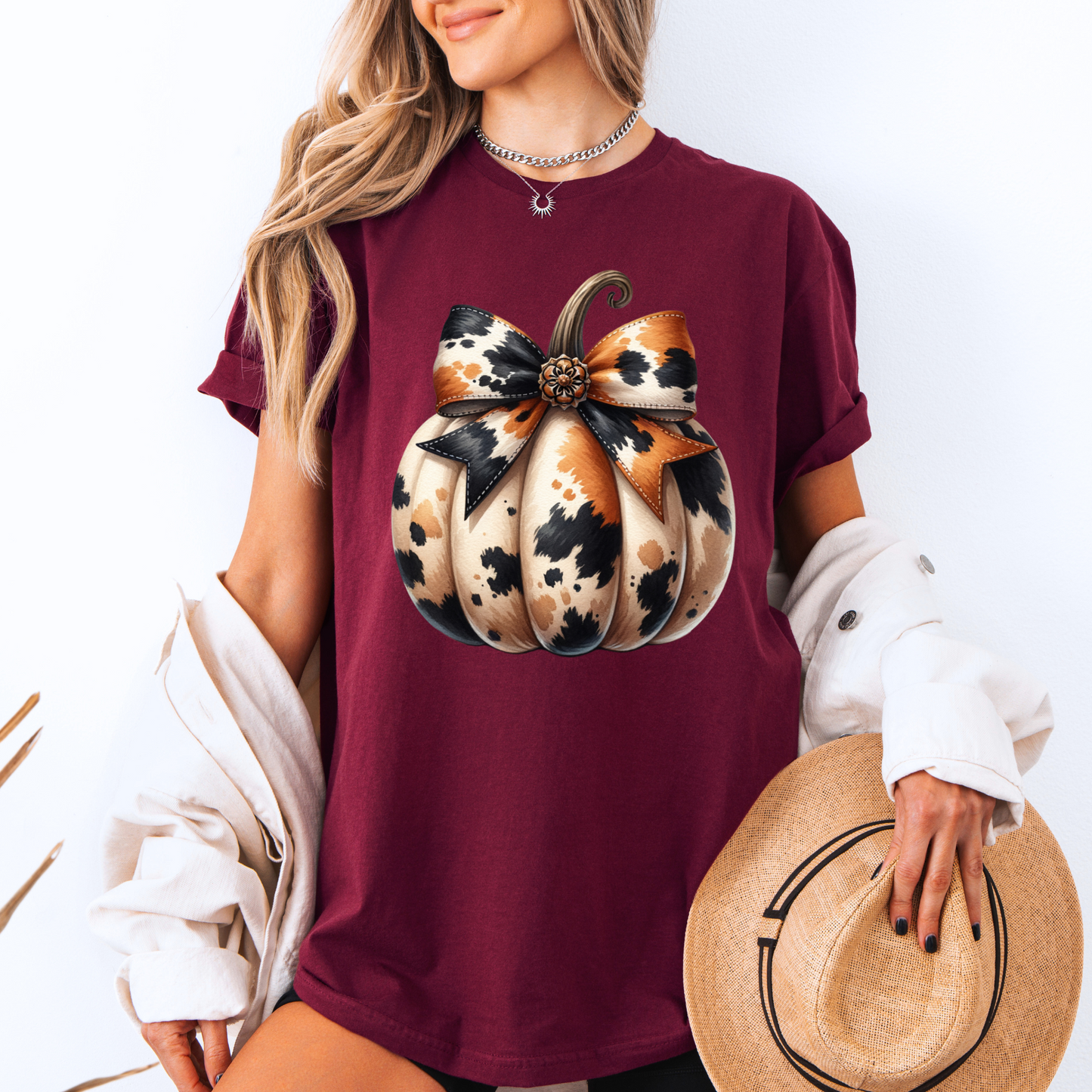 Cowhide Pumpkin - 100% Organic cotton T-shirt