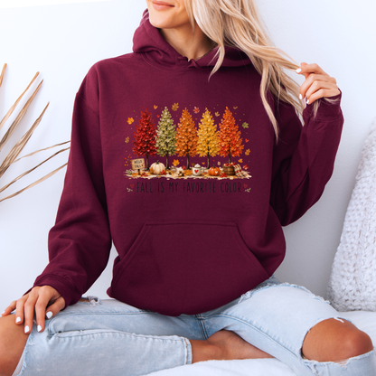 🍂🎨 Fall Is My Favourite Colour Premium Hoodie 🍁✨