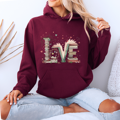 Book Lover ✨Luxuriously Thick Hoodie✨ 📚❤️