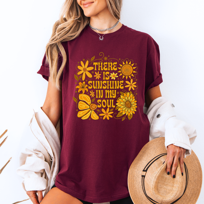 Sunshine In My Soul ☀️ t-shirt 100% Organic Cotton