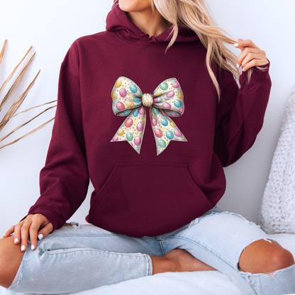 🎀 Easter Egg Bow ✨Luxuriously Thick Hoodie✨🐣