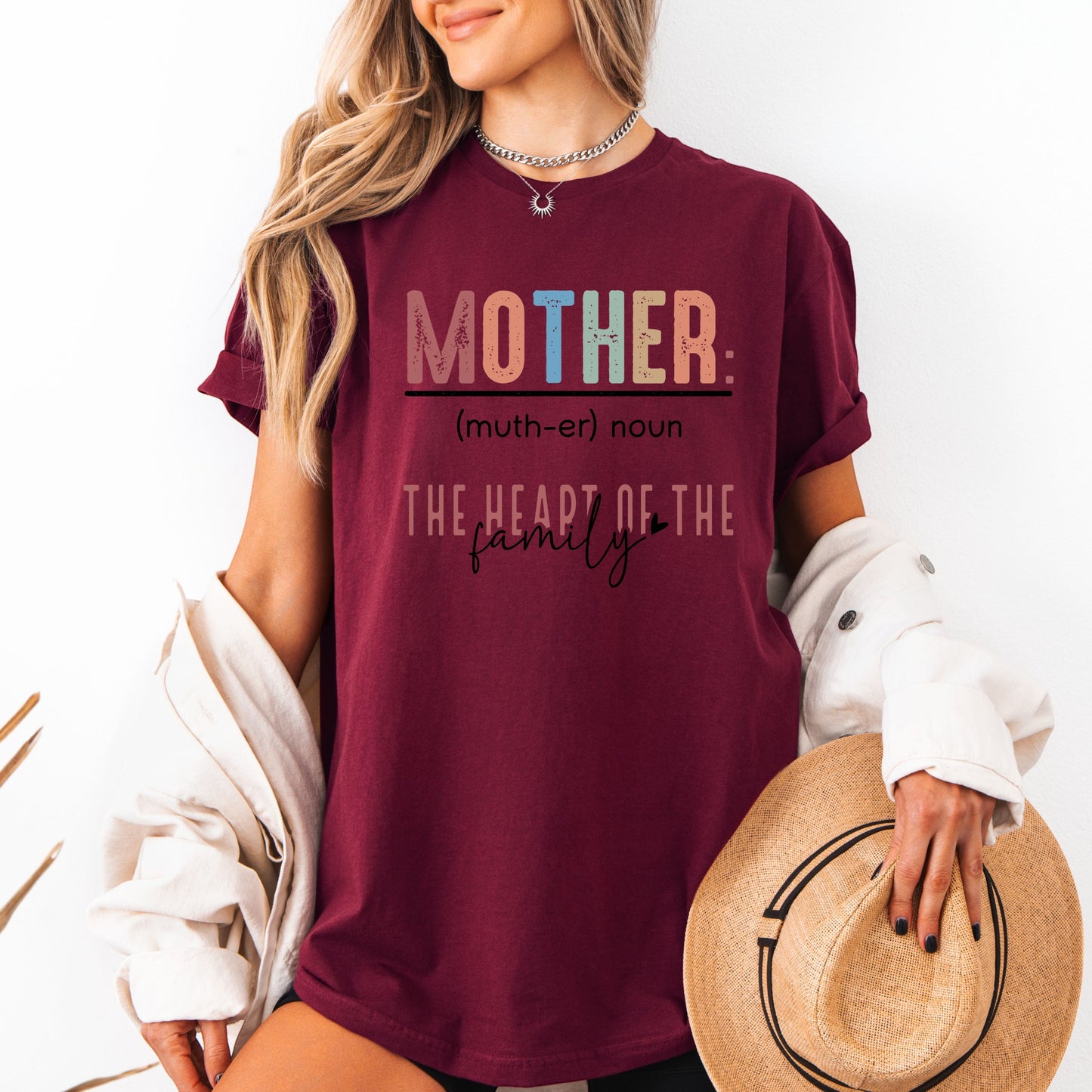 The Heart of the Family T-shirt 100% Organic Cotton