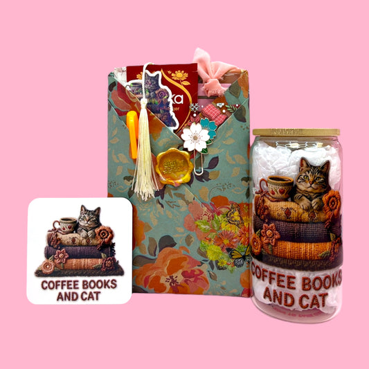 📚☕🐱 Coffee, Books & Cats Bookish Bundle ✨