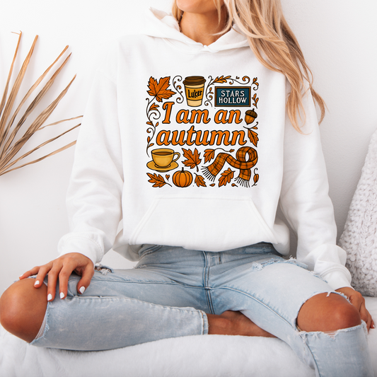 🎃 I Am an Autumn Girl | Warm & Cozy Fall Style 🍁☕ Luxuriously Thick Hoodie✨