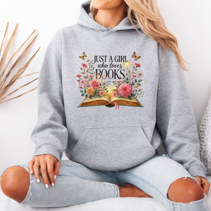 ✨📚 Just a Girl Who Loves Books 
 Luxuriously Thick Hoodie✨