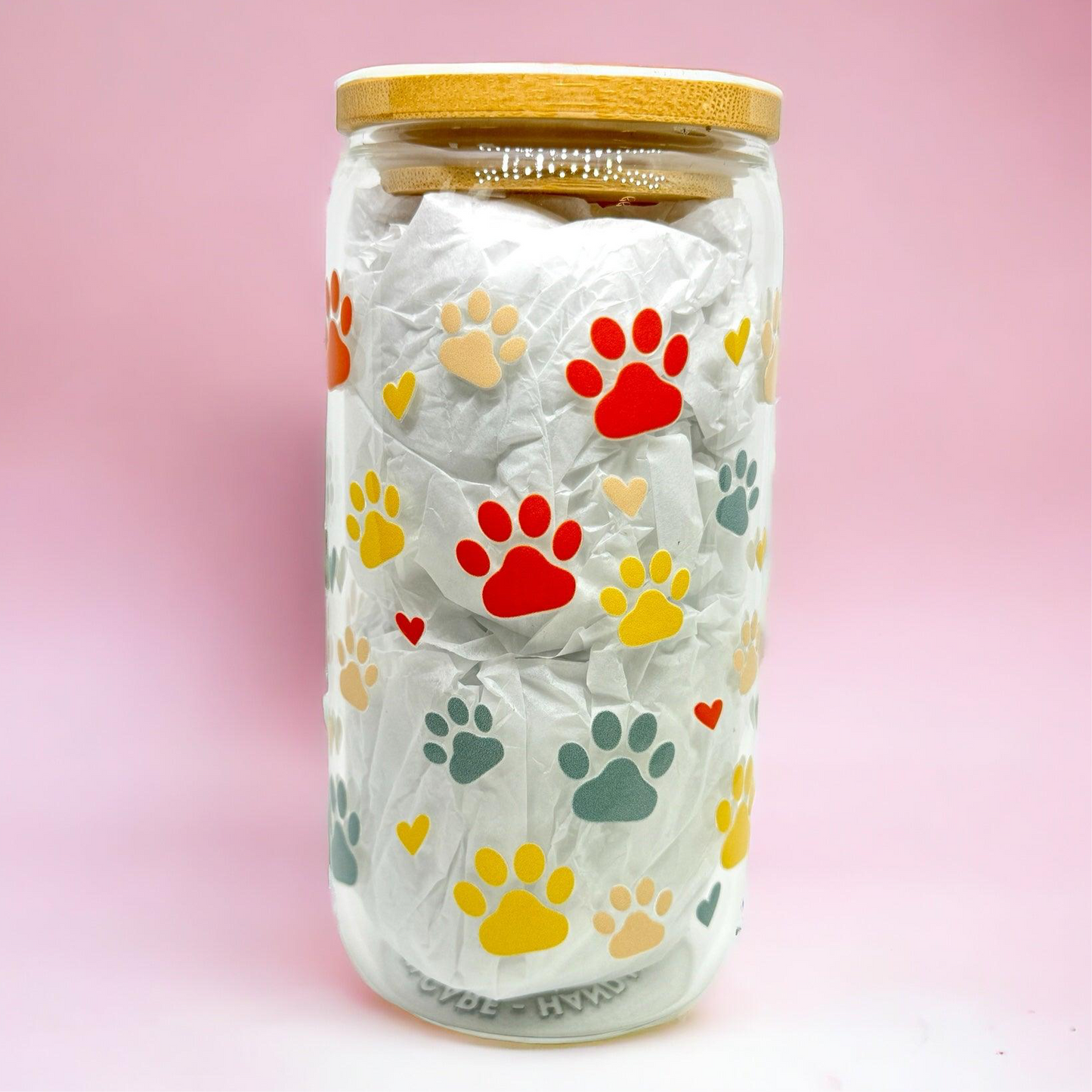 ‘Life is Better With Cats’ 16oz (455ml) Iced Coffee Glass Cup