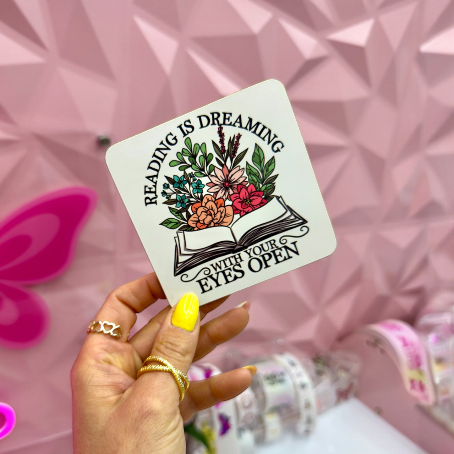 Reading Is Dreaming” Bookish Gift Box 🌸📚✨