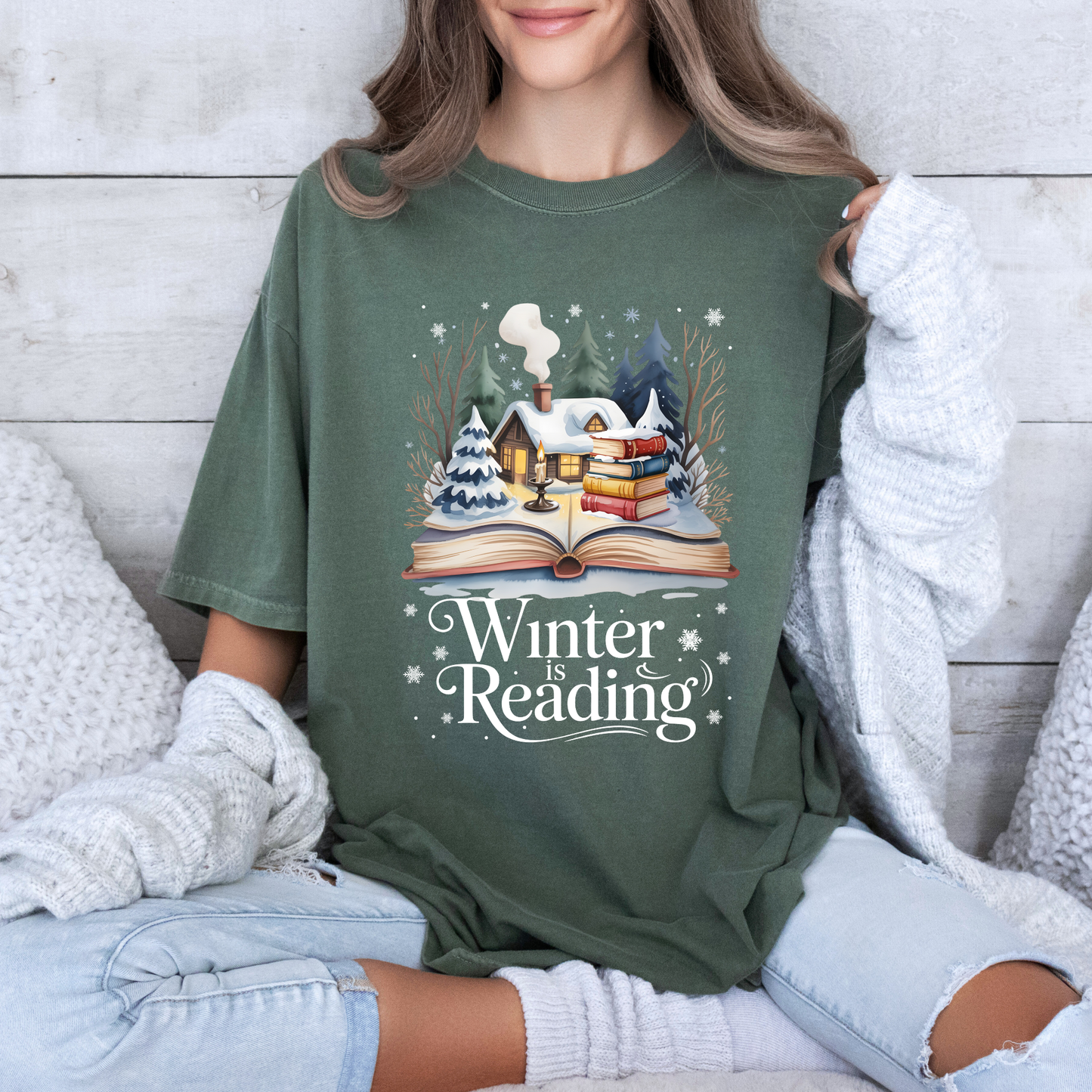 ❄️📖 Winter Is Reading✨
 100% Organic Cotton T-Shirt