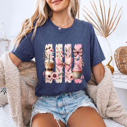 🎀☕ Bow & Coffee Club t-shirt 💕