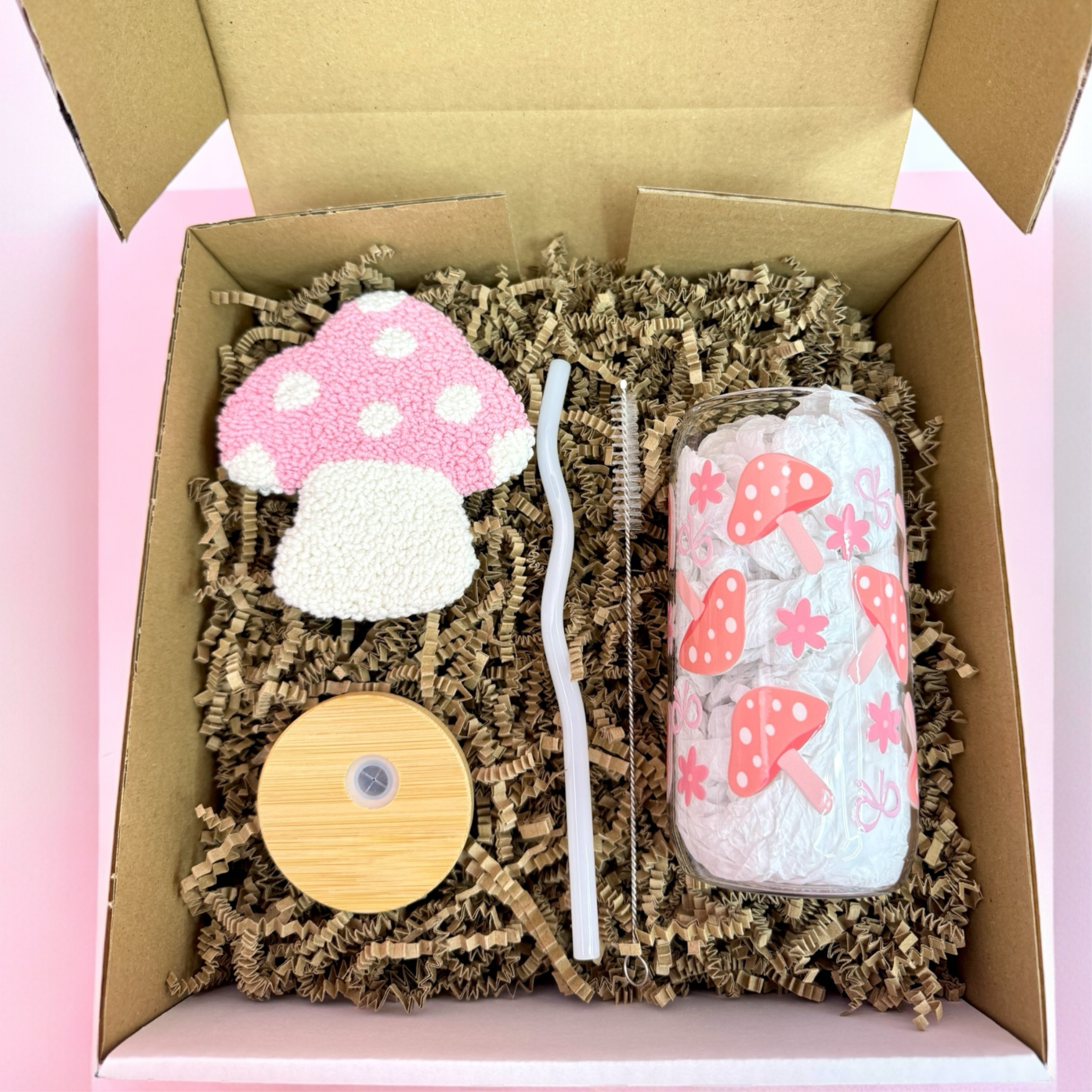 💖Pink Mushroom Magic Gift Set 🍄