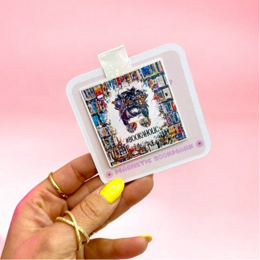 ✨Bookaholic Magnetic Bookmark 📚