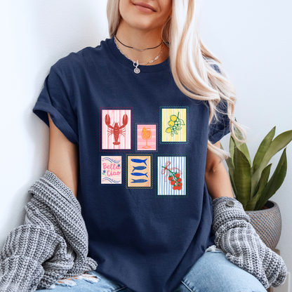 🍋🇮🇹 Amalfi Coast Graphic Tee 🌊✨