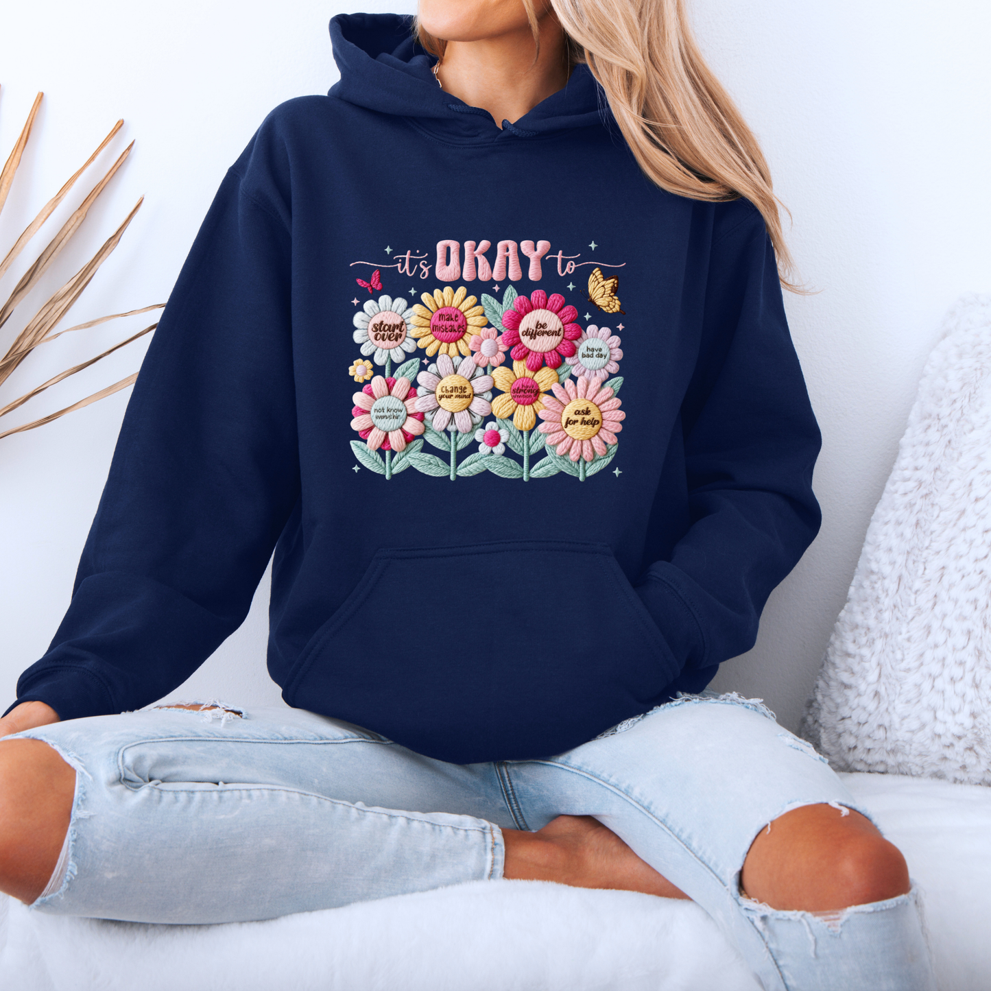 Luxurious Thick Bloom & Heal Hoodie 🌷