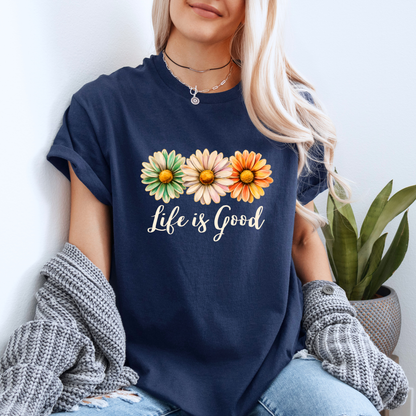 Life Is Good Daisy T-Shirt 🌼