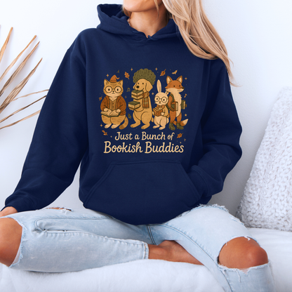 📚 Bookish Buddies Cozy Reader Luxuriously Thick Hoodie✨