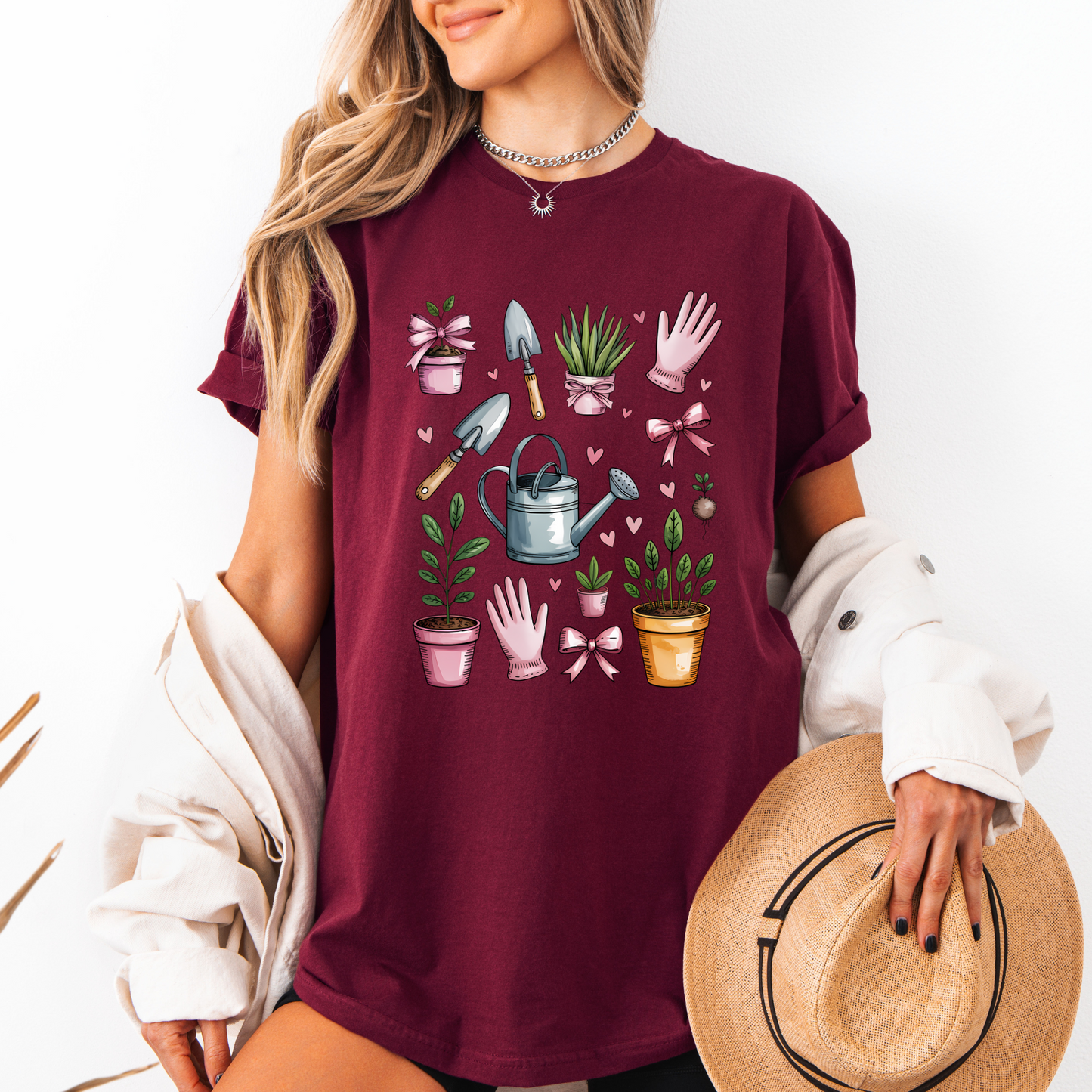Garden Girl Era T-shirt 100% Organic Cotton