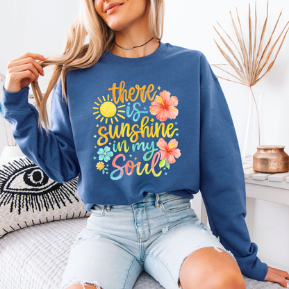 ☀️ Sunshine In My Soul Sweatshirt 🌺✨