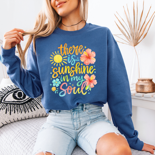 ☀️ Sunshine In My Soul Sweatshirt 🌺✨