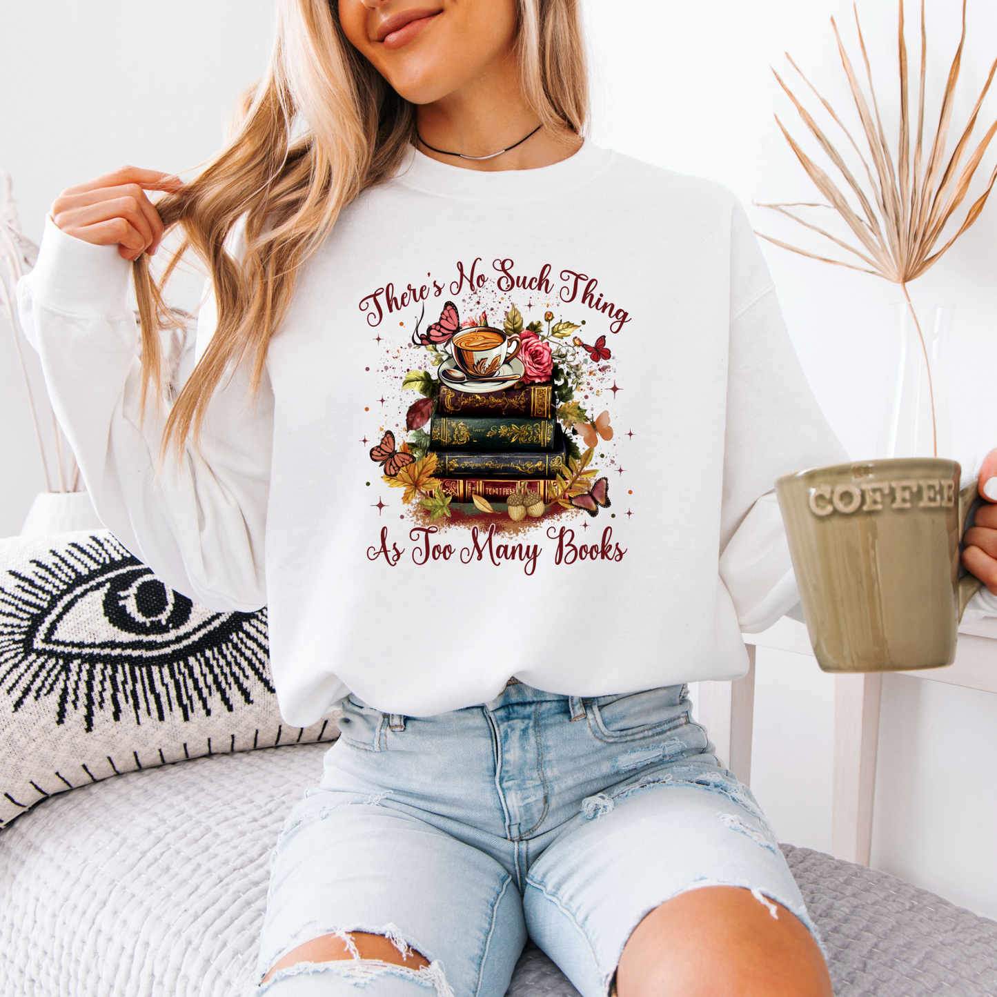 Books Are My Love Language Sweatshirt 📚✨