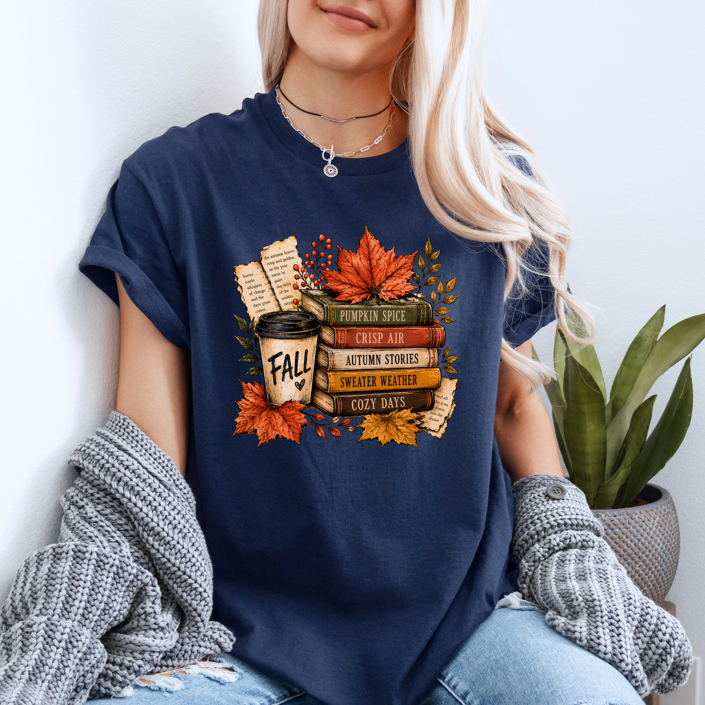 🍂 Autumn Stories Bookish T-Shirt 📚