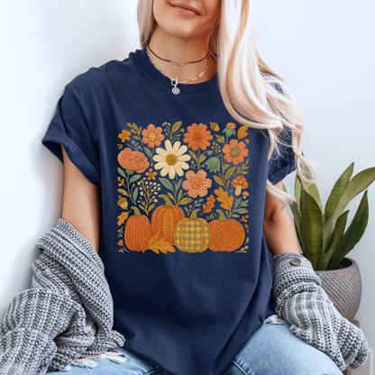 Harvest Stitch Garden - 100% Organic cotton T-shirt