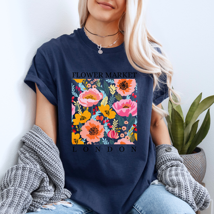 Evening Blossom Garden 🌺 t-shirt 100% Organic Cotton