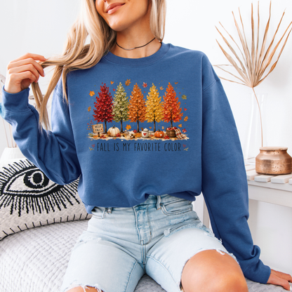 🍂🎨 Fall Is My Favourite Colour Soft Sweatshirt 🍁✨