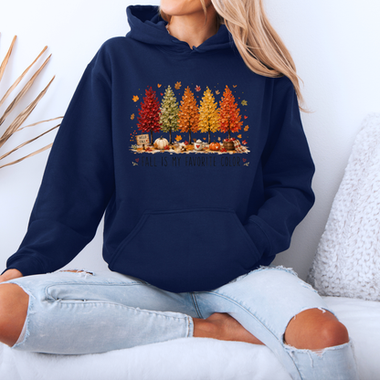 🍂🎨 Fall Is My Favourite Colour Premium Hoodie 🍁✨