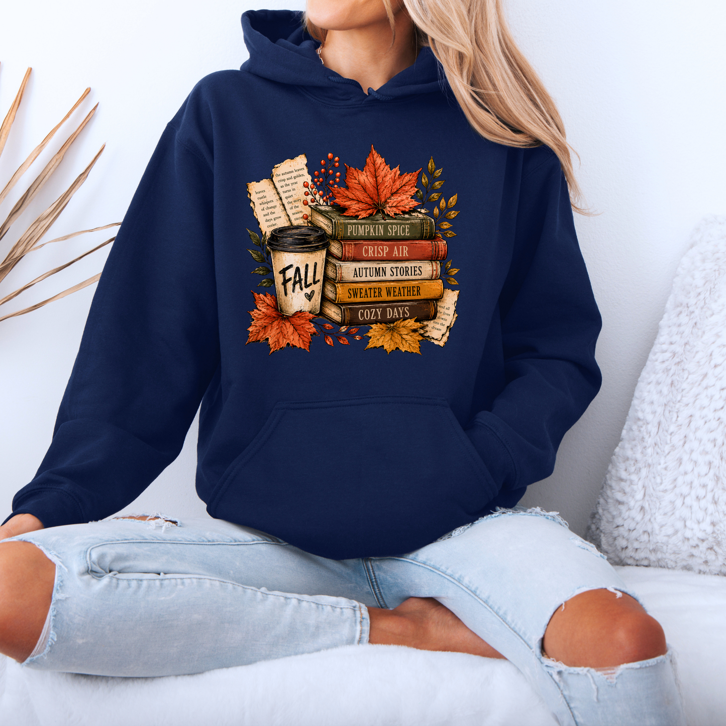 🍂 Fall Stories Bookish Hoodie 📚