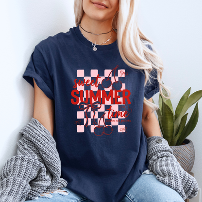 🍒🎀 Sweet Summer Cherry T-Shirt ☀️✨