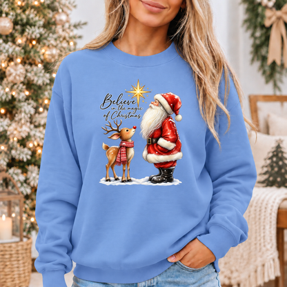 Believe in the Magic of Christmas 🎅🦌✨ Cosy Christmas Sweatshirt