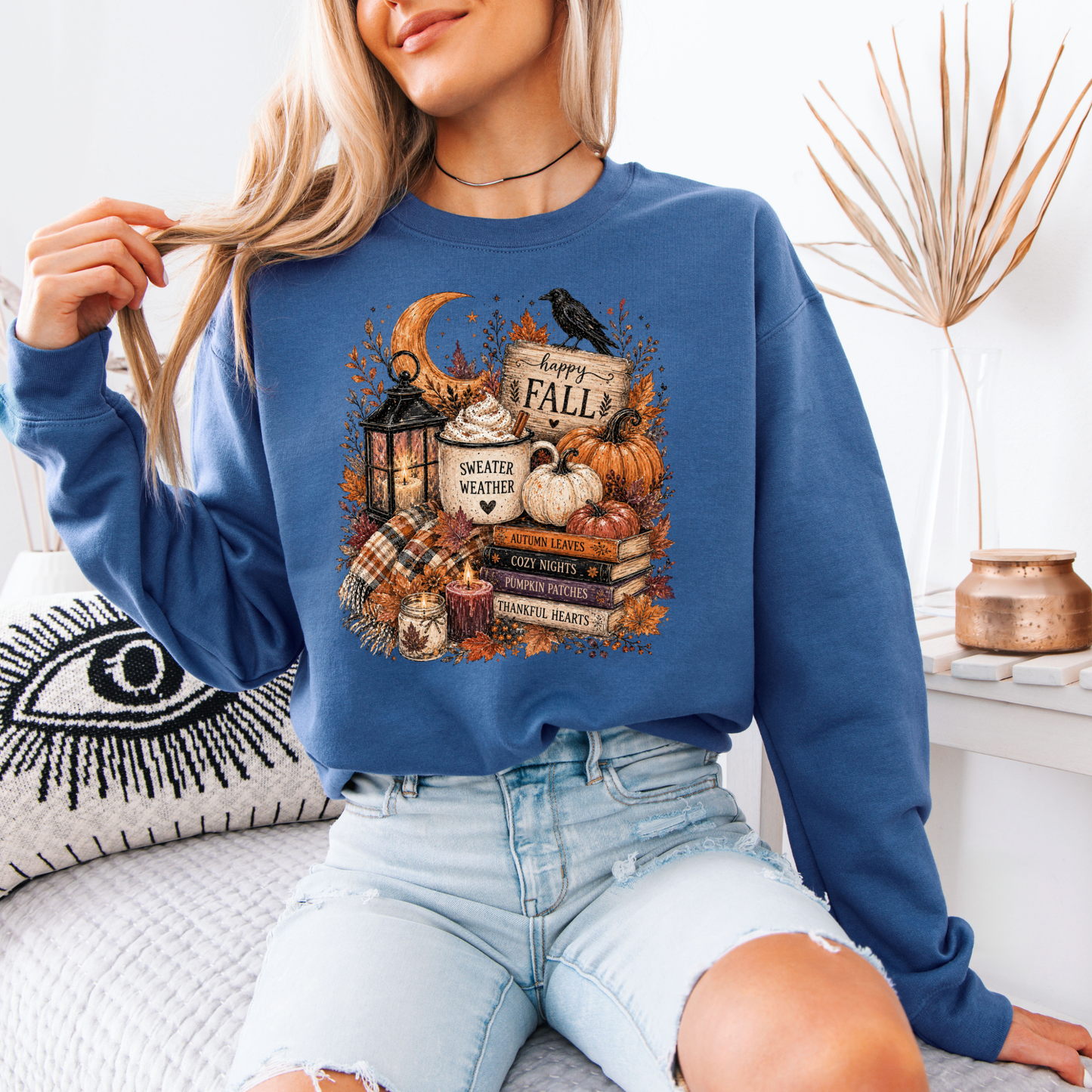 🍂🎃 Happy Fall Sweater Weather Sweatshirt 🎃🍂